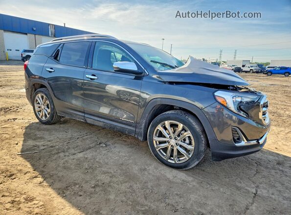 3GKALPEX5KL215880 2019 GMC TERRAIN Gray Delantero derecho