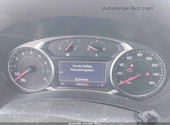 3GKALPEX5LL237167 2020 GMC TERRAIN Silver უკანა სავარძლების ხედი