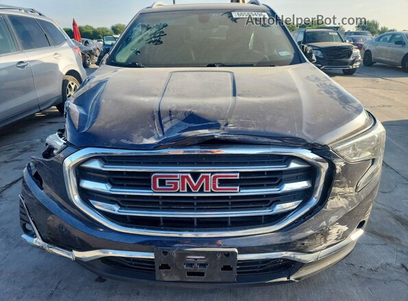 3GKALPEX6KL102214 2019 GMC TERRAIN Gray Front view