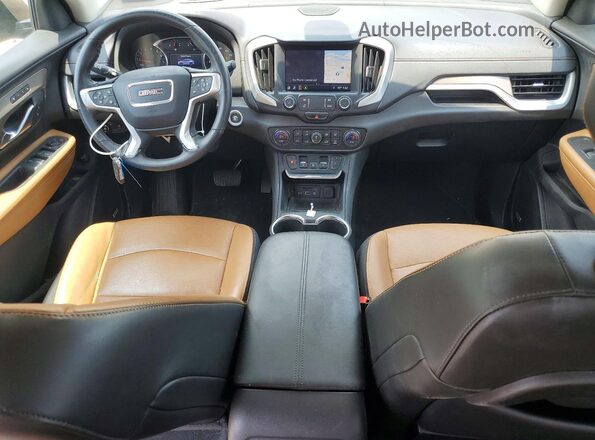 3GKALPEX6KL105811 2019 GMC TERRAIN Brown Vista del salpicadero