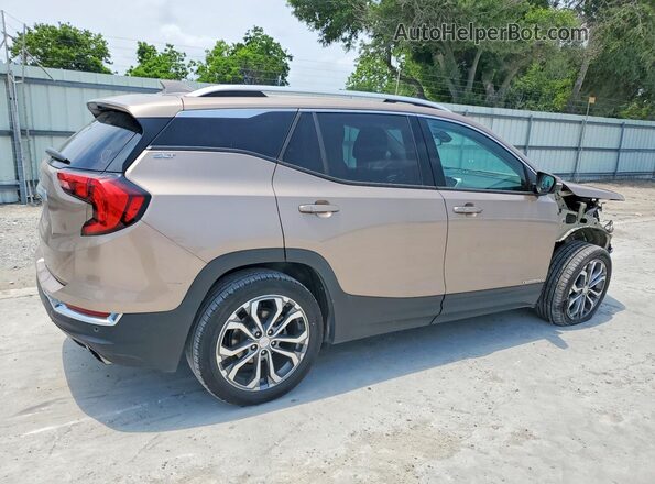 3GKALPEX6KL105811 2019 GMC TERRAIN Brown Trasero derecho