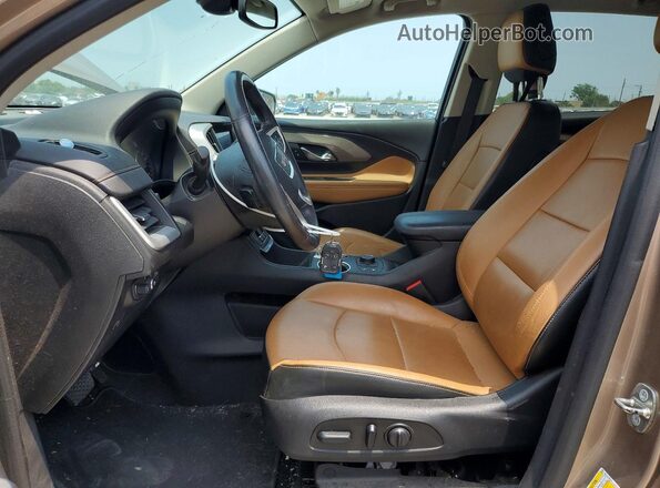 3GKALPEX6KL105811 2019 GMC TERRAIN Brown Vista interior delantera