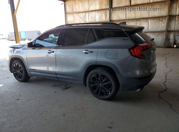 3GKALPEX6LL299256 2020 GMC TERRAIN Gray Trasero izquierdo