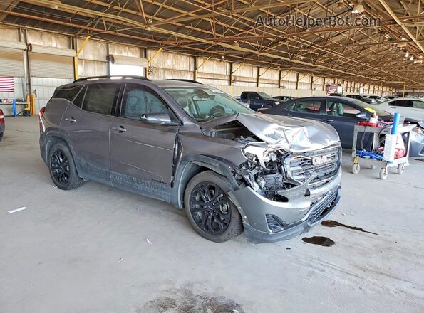 3GKALPEX6LL299256 2020 GMC TERRAIN Gray Delantero derecho