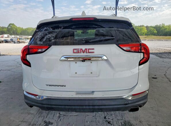 3GKALPEX8KL299256 2019 GMC TERRAIN White უკანა ხედი