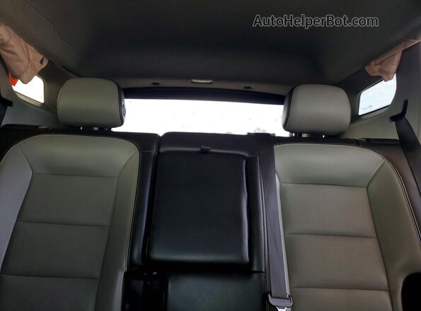 3GKALPEX8KL299256 2019 GMC TERRAIN White უკანა სავარძლების ხედი