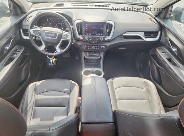 3GKALPEX8KL354255 2019 GMC TERRAIN Gray Widok deski rozdzielczej