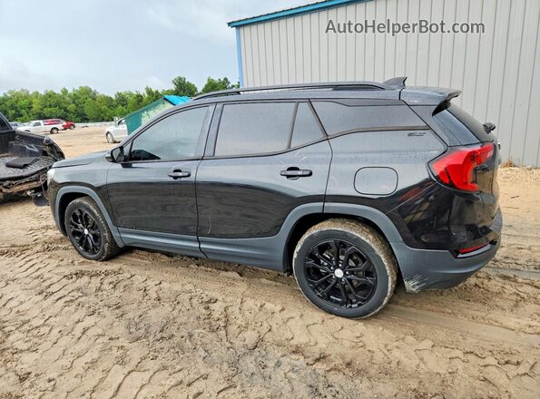 3GKALPEX9KL199487 2019 GMC TERRAIN Black Հետևի ձախ