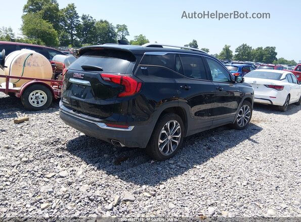 3GKALPEXXJL333289 2018 GMC TERRAIN Black უკანა მარჯვენა