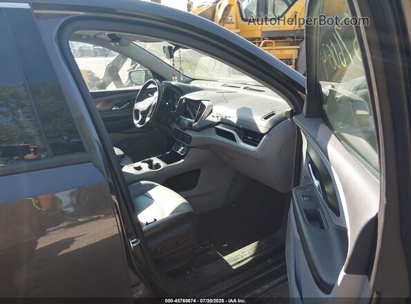 3GKALPEXXKL269465 2019 GMC TERRAIN Gray Widok wnętrza z przodu