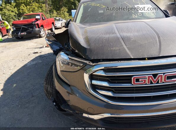 3GKALPEXXKL269465 2019 GMC TERRAIN Gray Widok z przodu