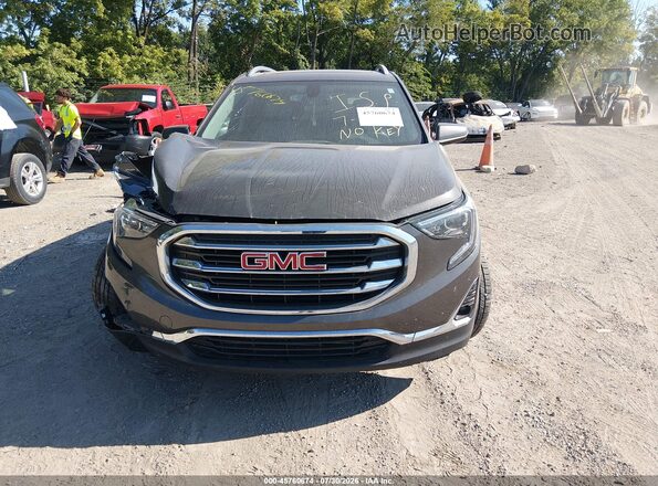 3GKALPEXXKL269465 2019 GMC TERRAIN Gray Widok wnętrza z tyłu
