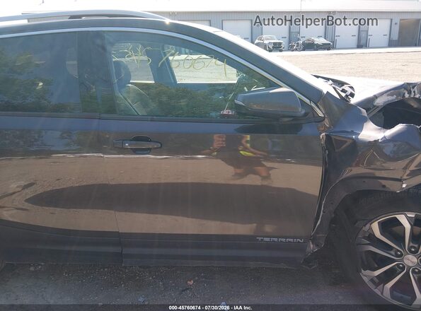 3GKALPEXXKL269465 2019 GMC TERRAIN Gray Widok zestawu wskaźników