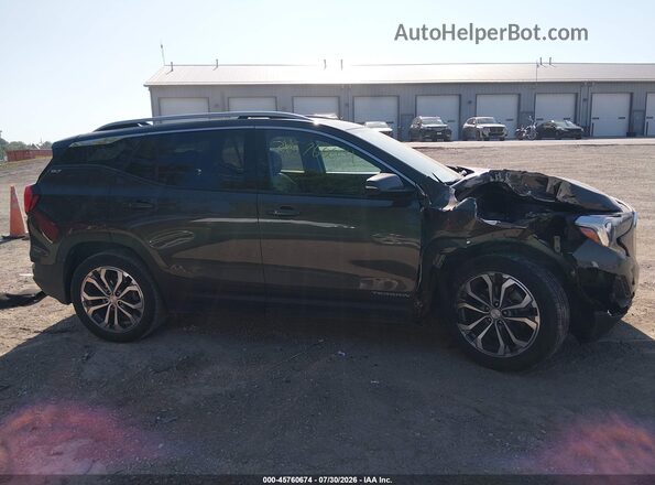 3GKALPEXXKL269465 2019 GMC TERRAIN Gray Widok wnętrza 360 stopni