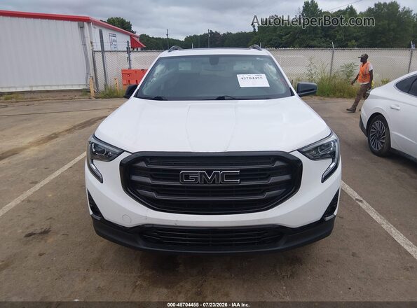 3GKALPEXXKL340244 2019 GMC TERRAIN White უკანა სალონის ხედი
