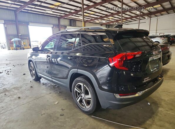 3GKALREU6JL145029 2018 GMC TERRAIN Черный Задняя левая четверть