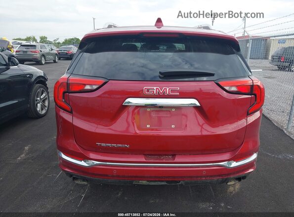 3GKALSEX0JL148767 2018 GMC TERRAIN Красный 