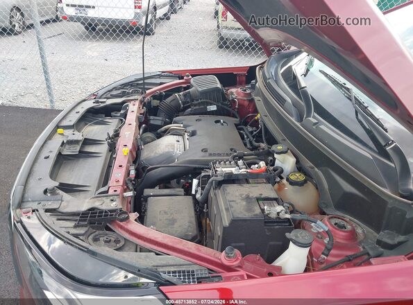 3GKALSEX0JL148767 2018 GMC TERRAIN Красный Вид сзади
