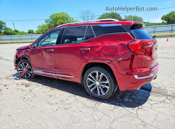 3GKALSEX0KL256887 2019 GMC TERRAIN Red Tył lewy