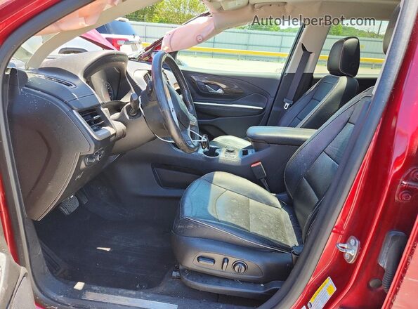 3GKALSEX0KL256887 2019 GMC TERRAIN Red Widok wnętrza z przodu