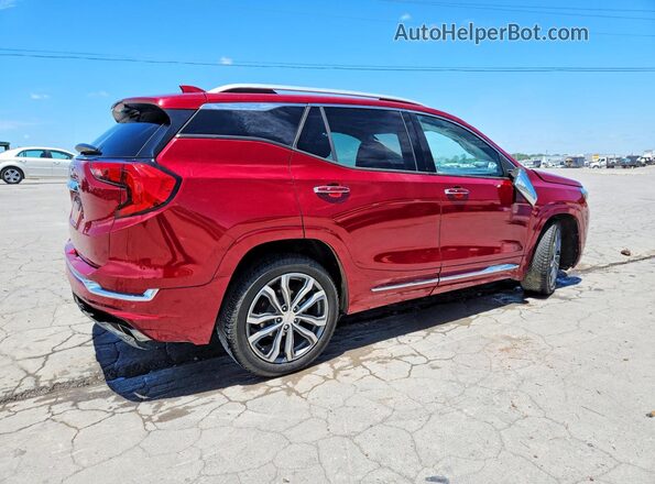 3GKALSEX0KL256887 2019 GMC TERRAIN Red Tył prawy