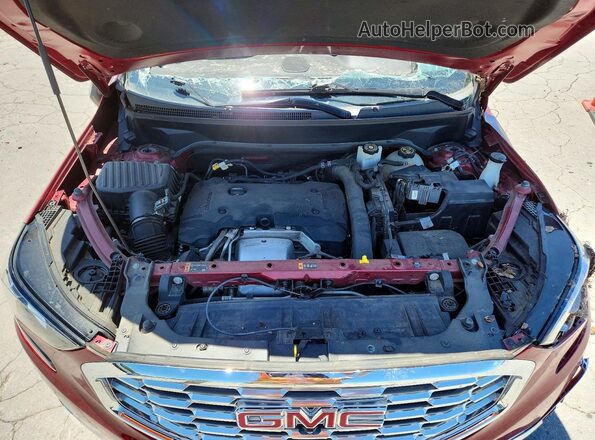 3GKALSEX0KL256887 2019 GMC TERRAIN Red Widok komory silnika