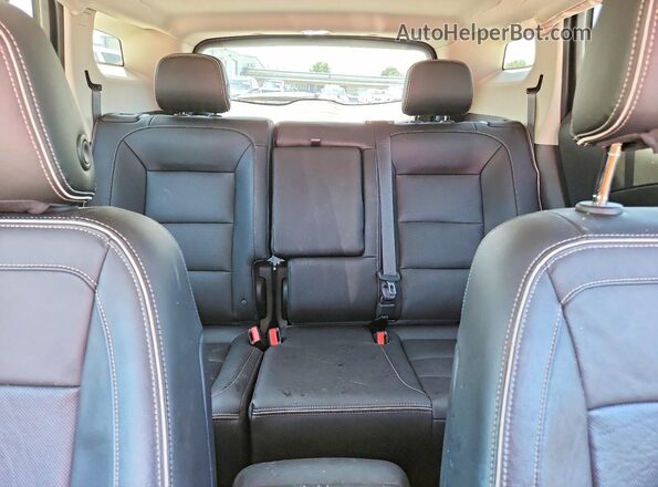 3GKALSEX0KL256887 2019 GMC TERRAIN Red Widok tylnych siedzeń
