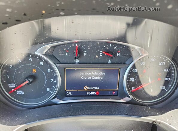 3GKALSEX0KL256887 2019 GMC TERRAIN Red Widok zestawu wskaźników