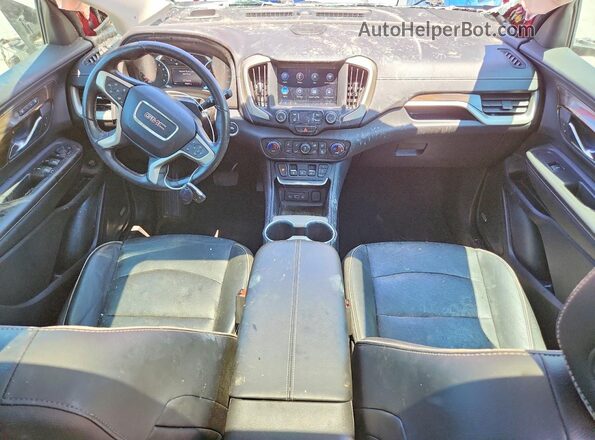 3GKALSEX0KL256887 2019 GMC TERRAIN Red Widok deski rozdzielczej