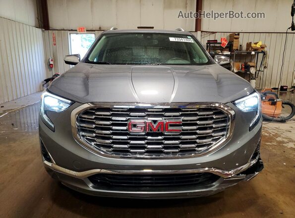 3GKALSEX0LL331251 2020 GMC TERRAIN Gray Вид спереду