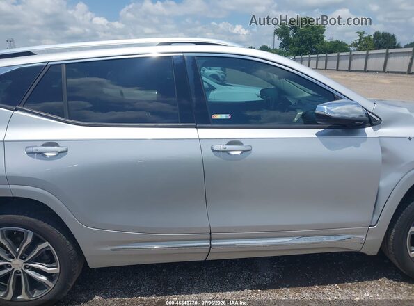 3GKALSEX1JL142699 2018 GMC TERRAIN Silver უკანა სალონის ხედი