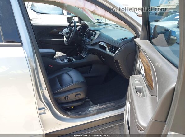 3GKALSEX1JL157588 2018 GMC TERRAIN Silver Front interior view
