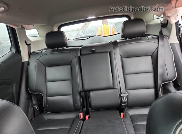 3GKALSEX1KL321374 2019 GMC TERRAIN Black Vista de los asientos traseros