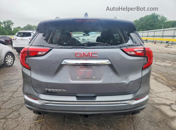 3GKALSEX2LL139104 2020 GMC TERRAIN Silver Հետևի տեսք