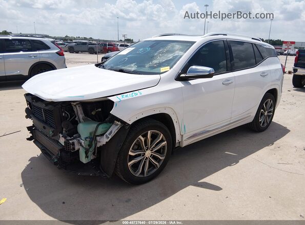3GKALSEX3JL412242 2018 GMC TERRAIN White Передня ліва чверть