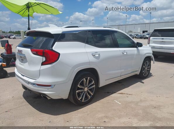 3GKALSEX3JL412242 2018 GMC TERRAIN White Задня права чверть