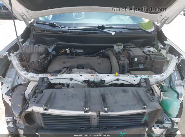 3GKALSEX3JL412242 2018 GMC TERRAIN White Вид ззаду