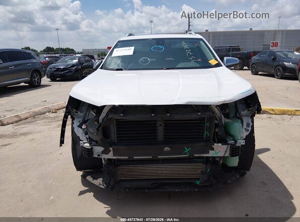 3GKALSEX3JL412242 2018 GMC TERRAIN White Вид задньої частини салону