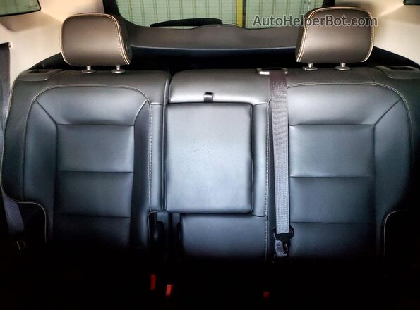 3GKALSEX5KL107276 2019 GMC TERRAIN Black Widok tylnych siedzeń