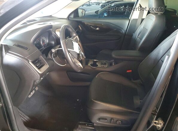 3GKALSEX5KL107276 2019 GMC TERRAIN Black Widok wnętrza z przodu