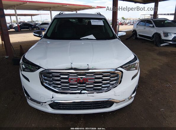 3GKALSEX5KL197366 2019 GMC TERRAIN White Սարքավորումների վահանակի տեսք