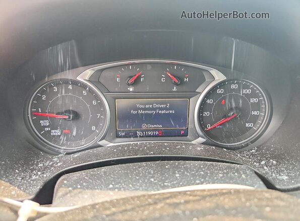 3GKALSEX5KL263611 2019 GMC TERRAIN Black Սարքավորումների վահանակի տեսք