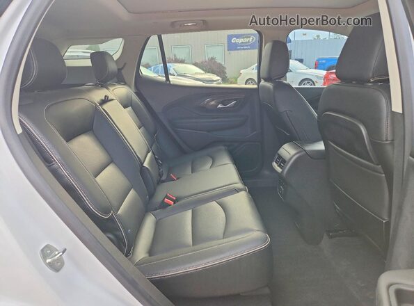 3GKALSEX5LL313358 2020 GMC TERRAIN White Rear seats view