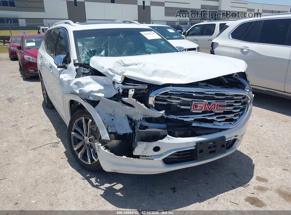 3GKALSEX7KL184554 2019 GMC TERRAIN White Вид спереду