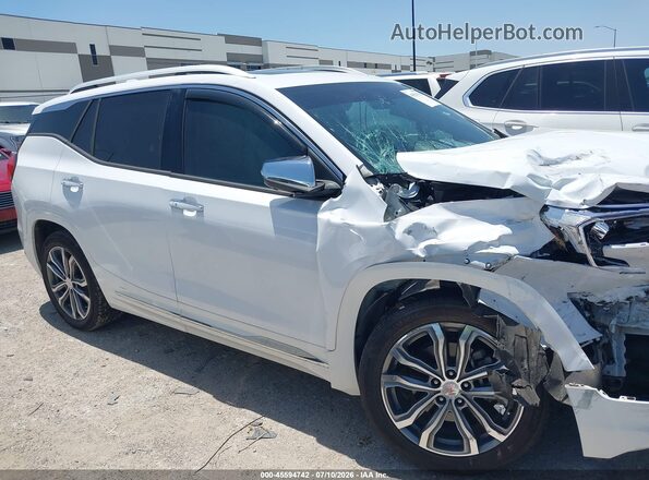 3GKALSEX7KL184554 2019 GMC TERRAIN White Вид задньої частини салону