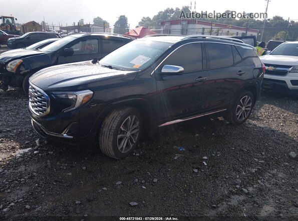 3GKALSEX8LL105796 2020 GMC TERRAIN Black Передня ліва чверть