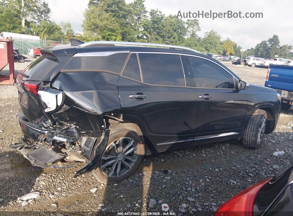 3GKALSEX8LL105796 2020 GMC TERRAIN Black Вид задньої частини салону