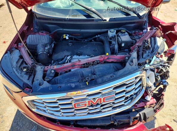 3GKALSEX8LL226327 2020 GMC TERRAIN Red Engine compartment view