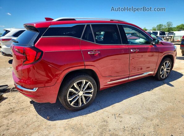 3GKALSEX8LL226327 2020 GMC TERRAIN Red Rear right
