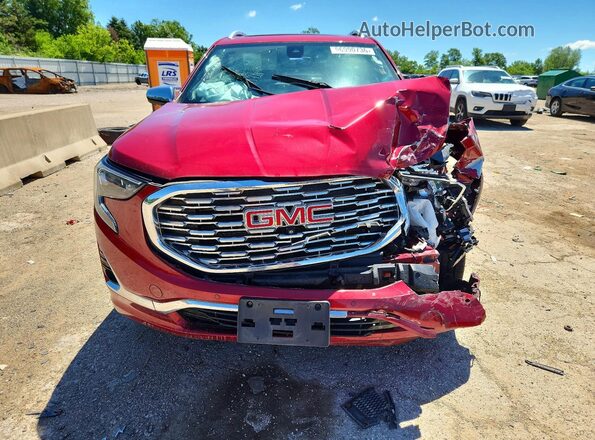 3GKALSEX8LL226327 2020 GMC TERRAIN Red Front view